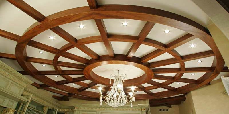 کاربرد انواع سقف چوبی