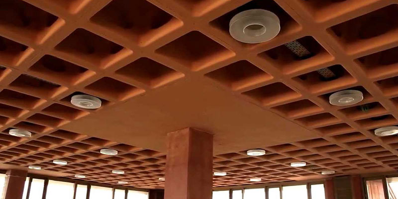متریال مورد استفاده در انواع سقف وافل در ساختمان سازی