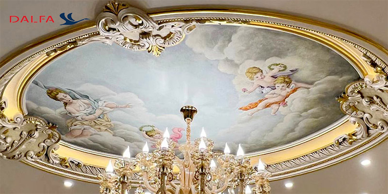 تاثیر رنگ سقف بر زیبایی ظاهری ساختمان