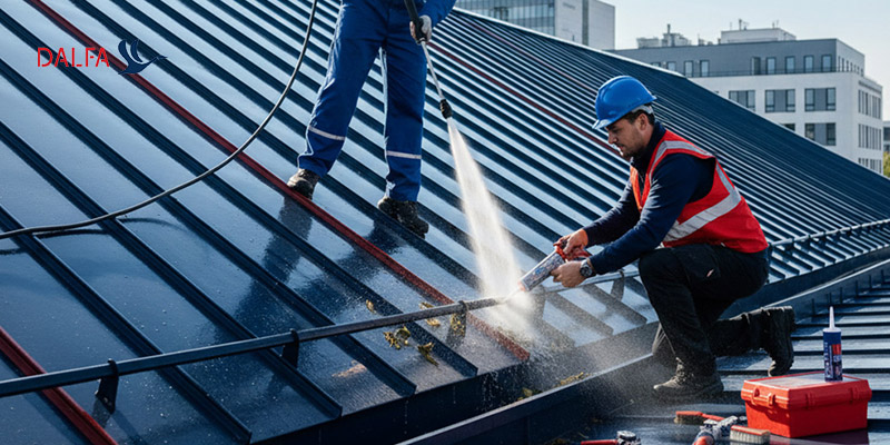 نکات نگهداری سقف ایستادرز