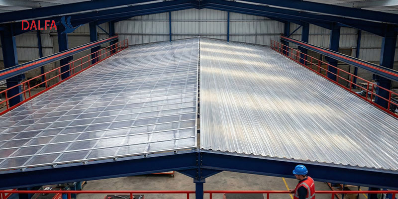 سقف شفاف پلی‌ کربنات بهتر است یا PVC؟ راهنمای جامع انتخاب