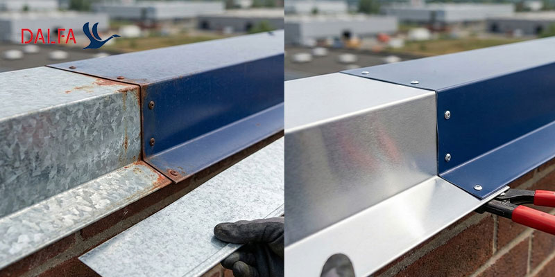 فلاشینگ گالوانیزه یا آلومینیومی